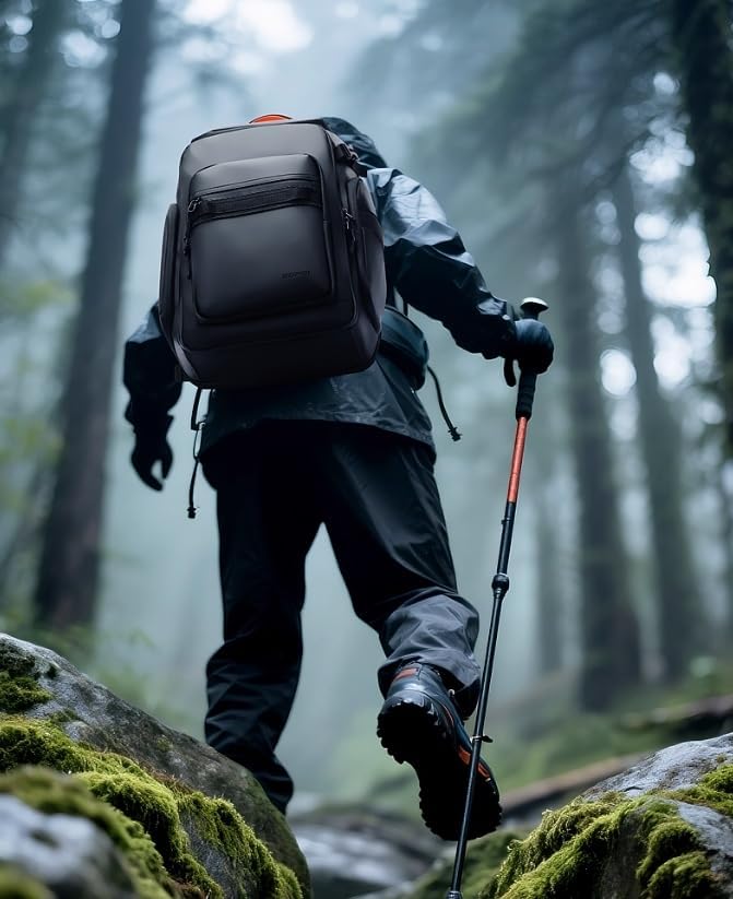 BOPai Camera Backpack Bag Professional Waterproof for Photographers with Rain Cover, Tripod Holder, Small Bag Photography Backpack Case men - Image 7